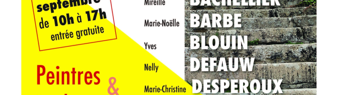 Invitation Expoition peinture-sculpture 2025