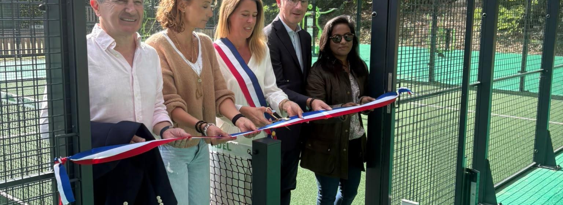 Inauguration padel 