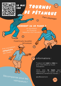 Tournoi de pétanque du Comité des Fêtes