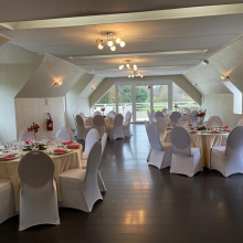 La salle de reception pour le déjeuner