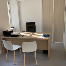 Le bureau de Madame le maire