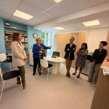 visite de Mme Marie-Christine CAVECCHI, présidente du Conseil Départementale du Val d'Oise 2