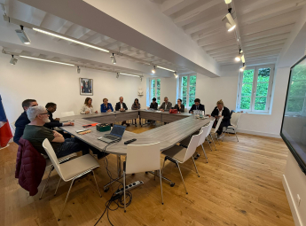 visite de Mme Marie-Christine CAVECCHI, présidente du Conseil Départementale du Val d'Oise 1