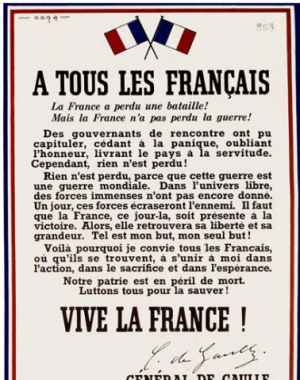 Appel du 18 juin 1940