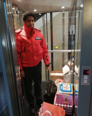 Collecte des jouets 2022 par le STIVO