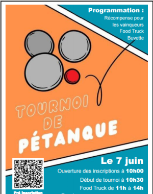 Tract Tournoi de pétanque 2026